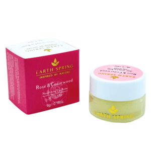 EARTH SPRING – Nourishing Lip Balm 6g SELFCARE – Rose & Cedarwood - oceaniabeauty