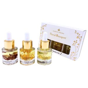 Products: Earth Spring Face & Body Oil - Floral Bouquet Trio of Oils – 3 × 15 mL - oceaniabeauty