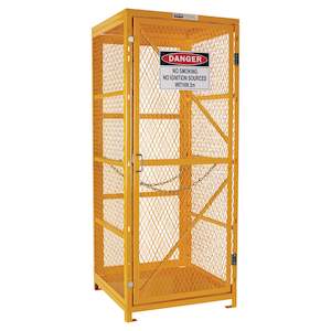 Gas Storage Lockers: Gas Cylinder Cage - 9 G size cylinders