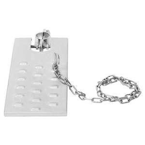 Shower Eyewash Spare Parts: Pratt S/Steel Foot Treadle Silver Suits All Elite Eyewash