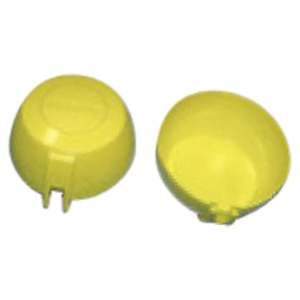 Shower Eyewash Spare Parts: Dust Cover Caps for Single Eye Wash Nozzle Assembly Pk of 2