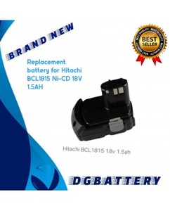 Products: Hitachi BCL1815 New Replacement Battery 18V 1.5AH