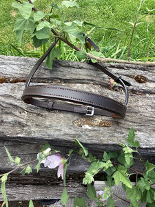 Products: 2.5cm Plain Padded Nosebands DH Equestrian