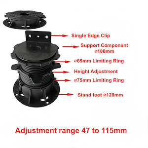 Deck Pedestal Adjustment DH Garden Supplies