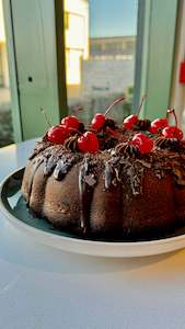 Black Forest Chocolate Cherry Cake