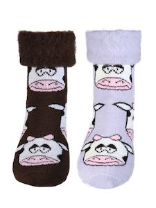 socks: Bedsocks - Patterned