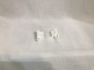 Superfit double brackets Black, pack of 2