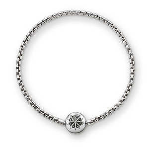 Thomas Sabo: Stg Sil Polished Bracelet Size 14