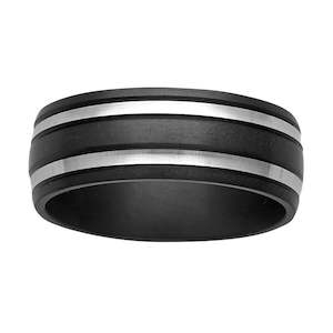 Black Zirconium Band