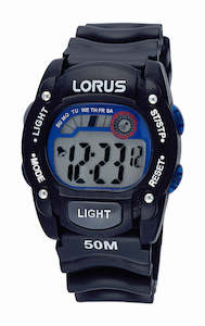 Watches: Mens Digital 50m Lorus Digital Watch