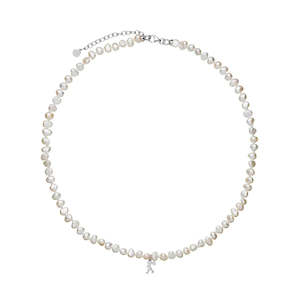 Pearl Jewellery: Karen Walker Mini Girl With Pearls Necklace