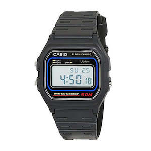 Casio Mens Digital Watch in Black W59-1V