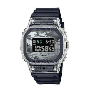 G Shock Digital Metallic Camo El Blight,Sw,Alarm