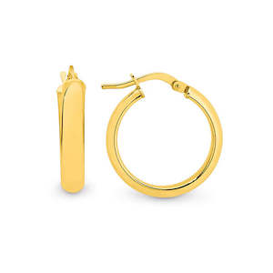 Gold Plated Hoop Earrings