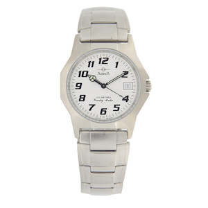 Adina 100m Country Master Stainless Steel Watch