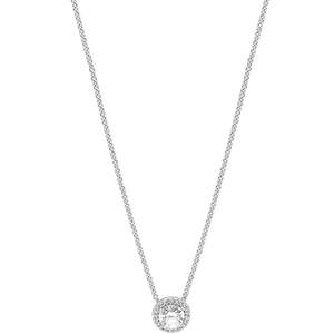 Classic Elegance Silver Collier Necklace