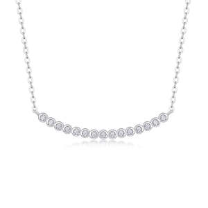 Frontpage: [Stars Chain] Moissanite Necklace in Sterling Silver