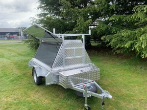 Products: Diamond Trailers 8x5 Aluminium trade top - Diamond Trailers