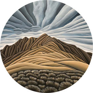 Paintings: Tussock traverse II (SOLD)