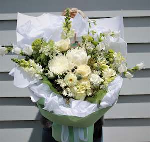Flower Bouquet: White Elegance Bouquet