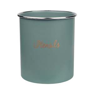 Storage: Utensil Holder 135x110mm Round Sage Green
