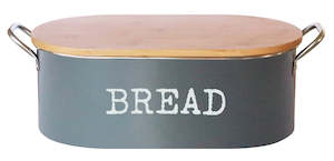 Bread Bin 360x200x140mm Brenton Grey
