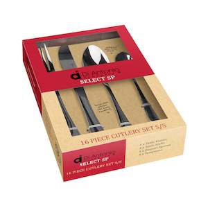 Tableware: Cutlery Set 16pc Stainless Steel