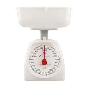 Scales: Scales 5kg Traditional 210x150x160mm White