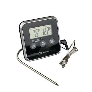 Timers Thermometers And Scales: Thermometer Digital with Probe Includes Battery
