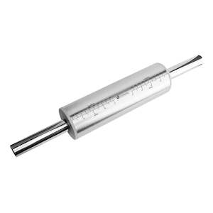 Tools And Gadgets: Rolling Pin 450x60mm Stainless Steel
