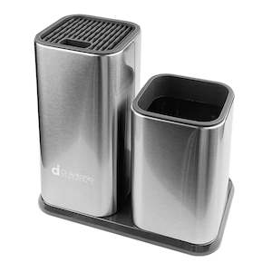 Tools And Gadgets: Knife Block & Utensil Holder with Chopping Board Stand