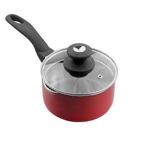 Aluminium: Saucepan 160mm Rosso Red