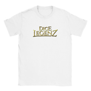 Products: Dice Legenz Golden Logo (Unisex) Dice Legenz