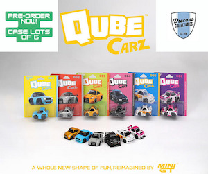 MiniGT Qube Carz Release 1 - case of 6 Diecast Collectables