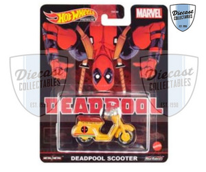 HW Deadpool Scooter Diecast Collectables