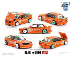 Kaido House 177 BMW M3 Kaidohaus V1 - Orange Diecast Collectables