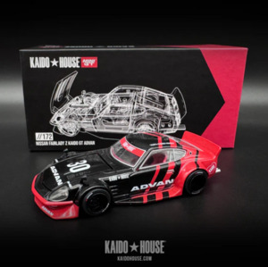 Diecast Collectables Nz: Kaido House 172 Nissan Fairlady Z Kaido GT Advan Diecast Collectables
