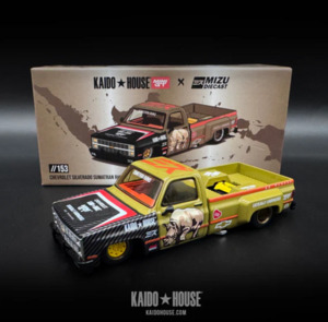Diecast Collectables Nz: Kaido House 153 Chevrolet Silverado Sumatran Rhino KAIDO X Mizu Diecast Diecast Collectables