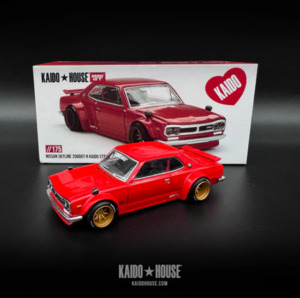 Diecast Collectables Nz: Kaido House 175 Nissan Skyline 2000GT-R (KPGC 10) Kaido Street V1 Diecast Collectables