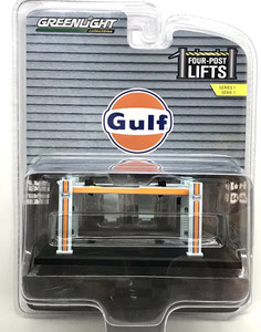 Products: GL Gulf 4 Post Lift 1: 64 scale Diecast Collectables