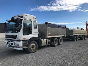 TRUCK: 2007 Isuzu EXY530 Gigamax 6x4 Truck/Tipper Trailer