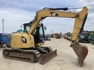 Excavators: CAT 308E Zero Swing 8T Digger