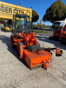Loaders: TCM L3-2 / Hitachi LX15 Wheel loader / Power sweeper