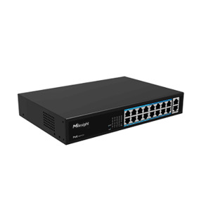 Products: PoE Switch 16-Port - Milesight ( MS-S0216-GL ) - Milesight