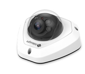 AI Vandal-proof Mini Dome Network Camera 4k 8 megapixel