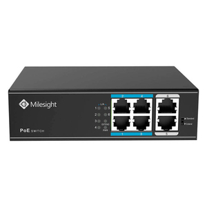 Products: 4-Port PoE Switch - Power Over Ethernet - Milesight - Digital World