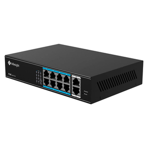 Products: Milesight PoE Switch 8-Port ( MS-S0208-GL ) - Milesight