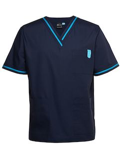 JB's Contrast Scrubs Top - 4SCT