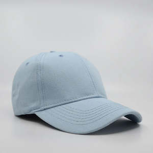 6 Panel Brushed Cotton Cap - 6009