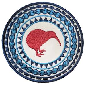 Rnzaf: RNZAF Pasifika 90mmW Badge with Hook Velcro - AF110